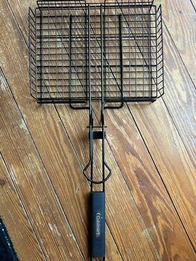 Cuisinart Black Grill-Masters Grill Basket with Long‎ Handle